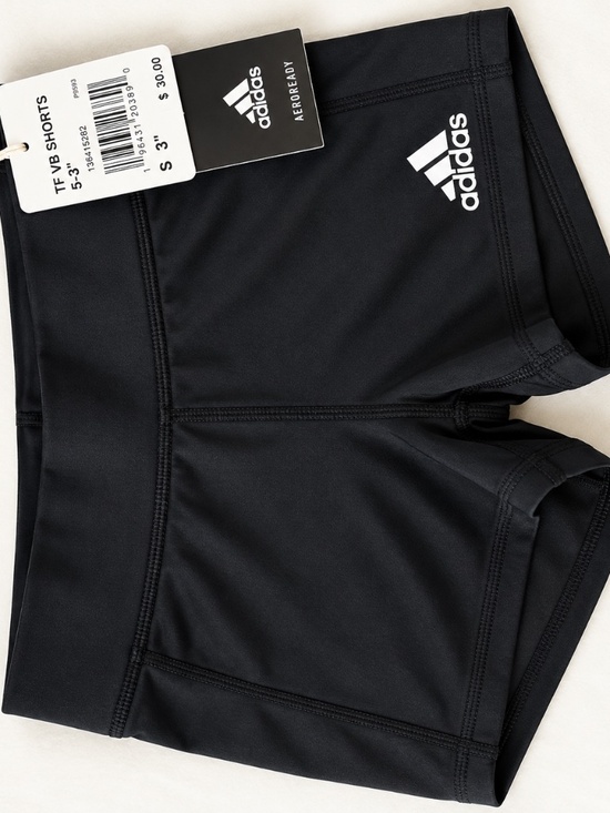 Adidas Pants - Adidas Techfit AEROREADY 3" Volleyball Compression Shorts Black S NWT